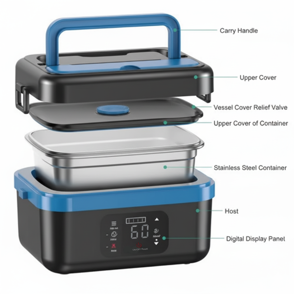 HotMate - Rechargeable Lunch box