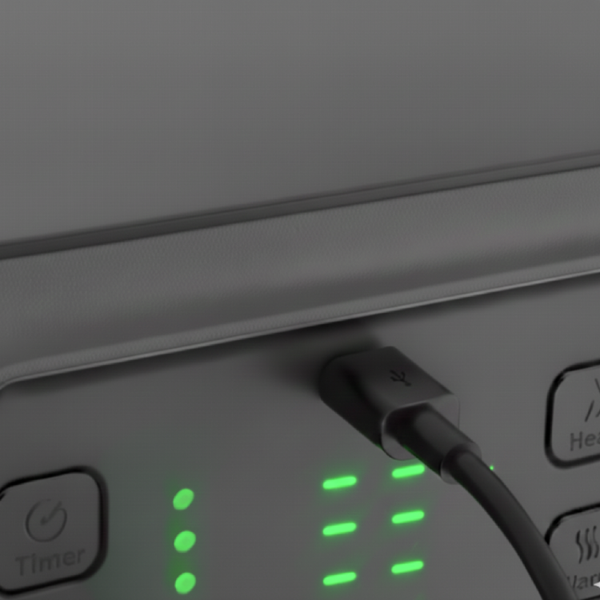 Charge Your HotMate Device By Plugging A USB-C Cable Into The Charging Port